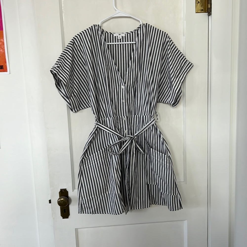 BP Striped Dress with pockets